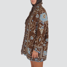 Carica l&#39;immagine nel visualizzatore di Gallery, Dixie giacca kimono ricamo fantasia con tasche Art m768y174
