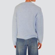 Carica l'immagine nel visualizzatore di Gallery, Vicolo maglia over scollo V Art 33063F

