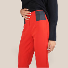 Carica l'immagine nel visualizzatore di Gallery, Vicolo pantalone zampa con inserto zip retro Art TAC1595 ( blazer Art TAC1593 )
