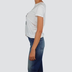 Vicolo t-shirt over con stampa 100% cotone Art RF0343