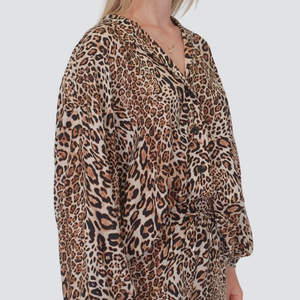 Tensione in completo maculato camicia short 100% viscosa Art 25C7821