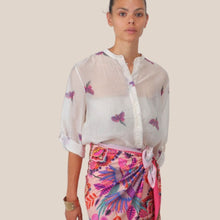 Carica l'immagine nel visualizzatore di Gallery, Haveone camicia over rio fucsia 85% lyocell Art CVS-Q496
