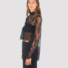 Carica l'immagine nel visualizzatore di Gallery, Tensione in blusa pizzo 46% cotone Art W26MA46
