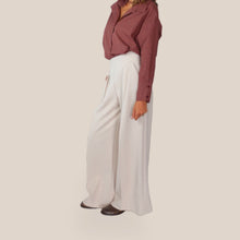 Carica l'immagine nel visualizzatore di Gallery, Maryley pantalone pinces zip laterale Art 26IB543 ( blazer Art 26IB141 )
