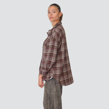 Carica l&#39;immagine nel visualizzatore di Gallery, Dixie giacca camicia scozzese in flanella 71% cotone CFIGYMV
