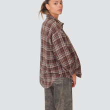 Carica l&#39;immagine nel visualizzatore di Gallery, Dixie giacca camicia scozzese in flanella 71% cotone CFIGYMV
