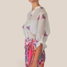 Carica l'immagine nel visualizzatore di Gallery, Haveone camicia over rio fucsia 85% lyocell Art CVS-Q496
