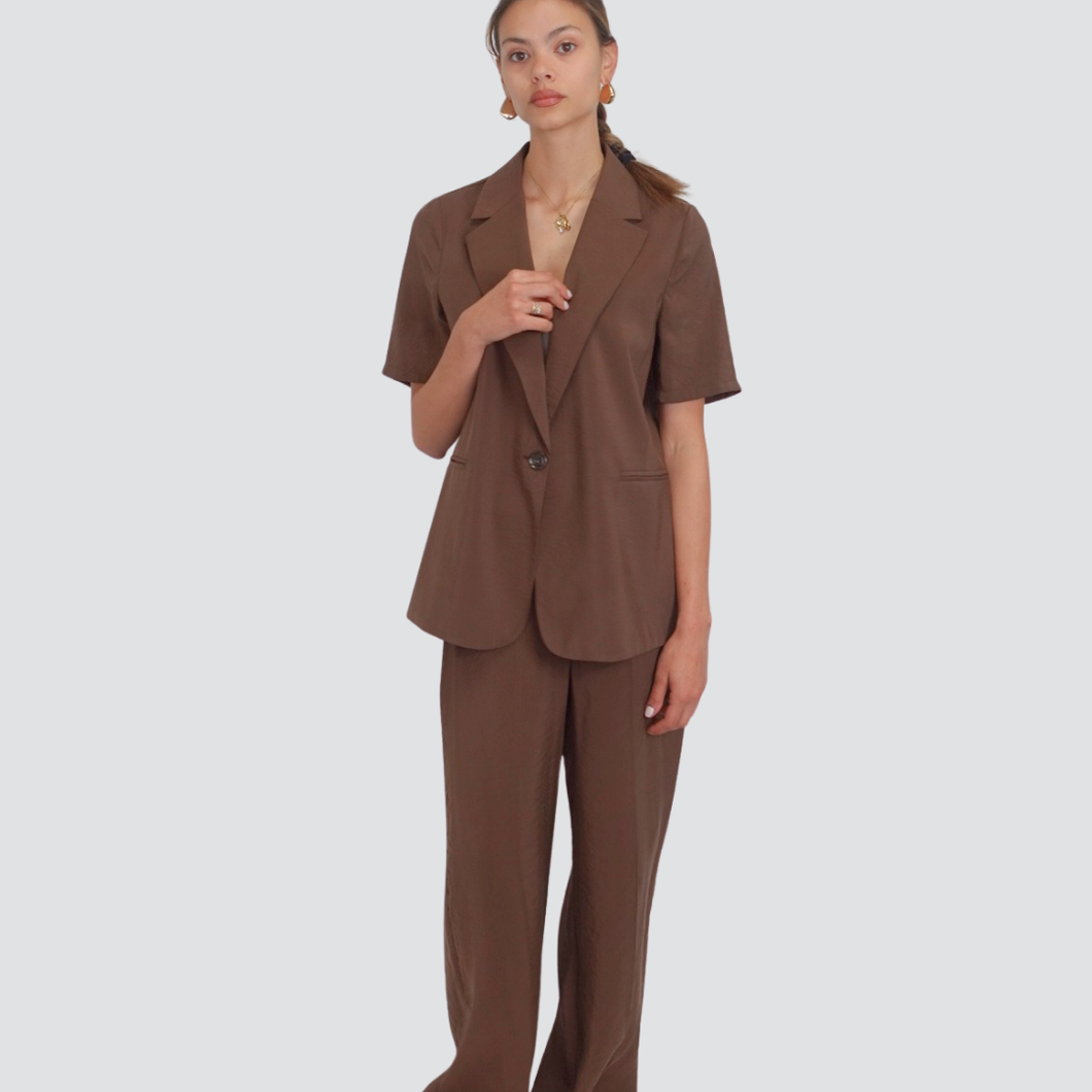 Haveone blazer manica corta 84% modal Art JVI-N110
