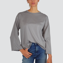 Carica l&#39;immagine nel visualizzatore di Gallery, Vicolo t-shirt over manica lunga 100% cotone Art UF0169
