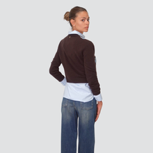 Carica l&#39;immagine nel visualizzatore di Gallery, Philia Loft maglia rombi 100% lana Art F01O0297
