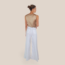 Carica l'immagine nel visualizzatore di Gallery, Dixie pantalone ampio tela paracadute 97% cotone Art P177A252
