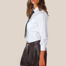 Carica l'immagine nel visualizzatore di Gallery, Maryley camicia con cravatta 79% cotone Art 26IB012
