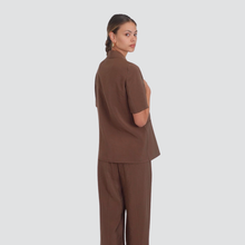 Carica l&#39;immagine nel visualizzatore di Gallery, Haveone blazer manica corta 84% modal Art JVI-N110
