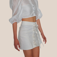 Carica l'immagine nel visualizzatore di Gallery, Vicolo mini gonna lacetti 68% cotone 385 lyocell Art TAB1917 ( camicia Art TAB1915 )
