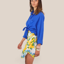 Carica l'immagine nel visualizzatore di Gallery, Haveone camicia over royal 100% cotone Art  CFW-Q408
