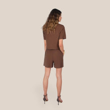 Carica l'immagine nel visualizzatore di Gallery, Haveone bermuda elastico retro 93% viscosa Art PIA-Q588
