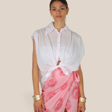 Carica l'immagine nel visualizzatore di Gallery, Tensione in camicia over mussola 100% cotone Art PE260347
