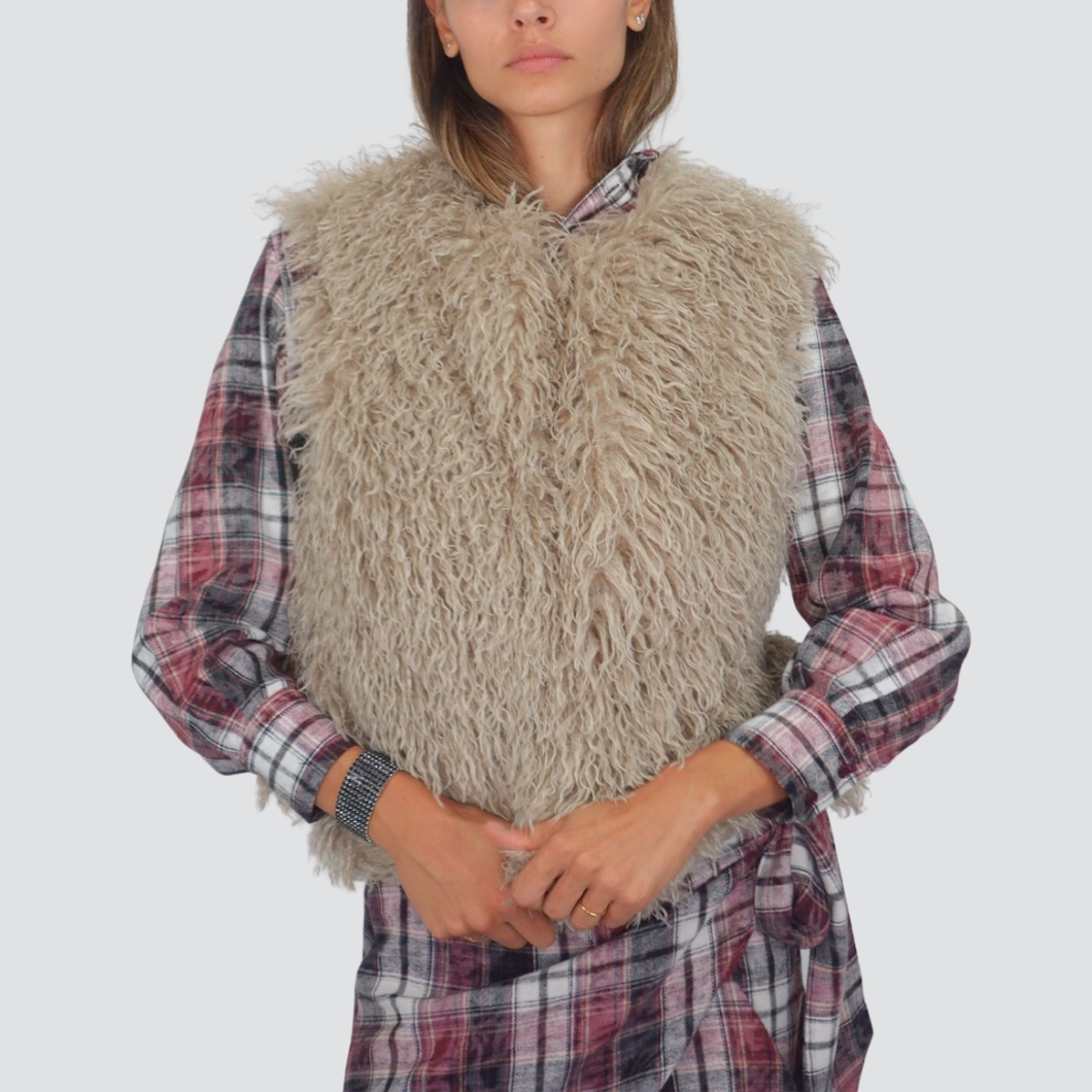Vicolo gilet mongolia foderato Art TF0291