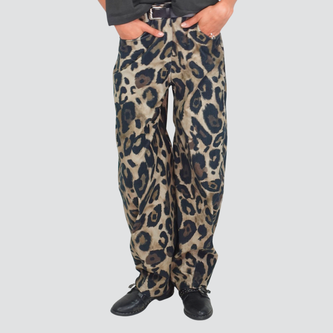Haveone pantalone balloon con cintura 97% cotone Art PFW-P166