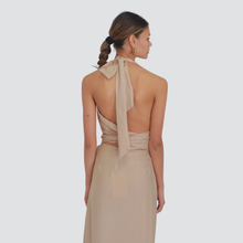 Carica l&#39;immagine nel visualizzatore di Gallery, Haveone top allacciatura collo 85% viscosa Art RMA-N132
