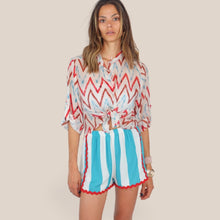 Carica l'immagine nel visualizzatore di Gallery, Haveone camicia over fantasia 85% lyocell Art CVS-Q467
