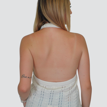 Carica l&#39;immagine nel visualizzatore di Gallery, Vicolo top laccio schiena nuda 50% cotone Art 77138D
