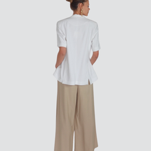 Carica l&#39;immagine nel visualizzatore di Gallery, Tensione in pantalone con cintura 90% viscosa Art 2517
