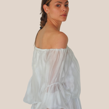 Carica l'immagine nel visualizzatore di Gallery, Vicolo abito scollo shiffer balze 85% lyocell Art TAB1288
