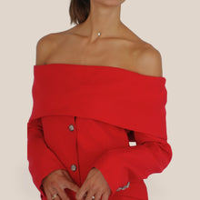 Carica l'immagine nel visualizzatore di Gallery, Vicolo blazer scollo shiffer 90% viscosa Art TB0090

