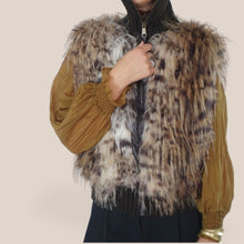 Carica l'immagine nel visualizzatore di Gallery, Philia Loft gilet eco-pelliccia Art D03E0836
