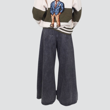 Carica l&#39;immagine nel visualizzatore di Gallery, Haveone jeans palazzo my attitude 97% cotone
