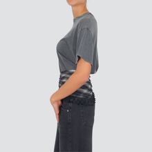 Carica l&#39;immagine nel visualizzatore di Gallery, Haveone t-shirt antracite con bandana nappine 100% cotone Art TMA-P027
