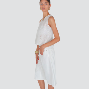 Tensione in bermuda 100% cotone Art GIUSI-BL-SLEGO