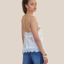 Carica l'immagine nel visualizzatore di Gallery, Dixie top burro satin pizzo Art R262A038
