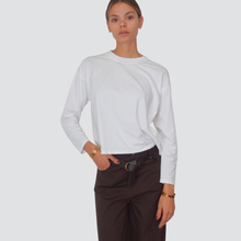 Carica l'immagine nel visualizzatore di Gallery, Haveone t-shirt over manica lunga 95% cotone Art MJS-P123
