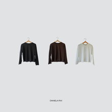 Carica l'immagine nel visualizzatore di Gallery, Haveone t-shirt over manica lunga 95% cotone Art MJS-P123
