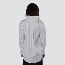 Carica l&#39;immagine nel visualizzatore di Gallery, Tensione in camicia over polsino applicazione con taschino 45% cotone Art 37397
