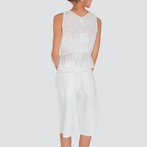 Tensione in bermuda 100% cotone Art GIUSI-BL-SLEGO