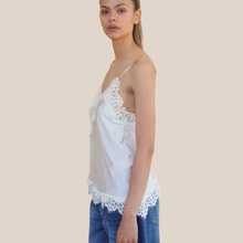 Carica l'immagine nel visualizzatore di Gallery, Dixie top burro satin pizzo Art R262A038
