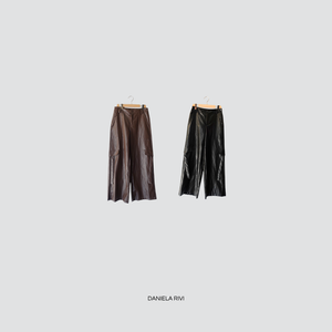 Tensione in cargo eco-pelle elastico retro Art FF791