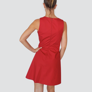 Vicolo abito corto popeline smanicato 100% cotone Art TD3122