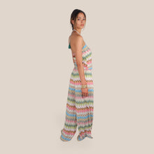 Carica l'immagine nel visualizzatore di Gallery, Tensione in pantalone palazzo elastico vita filo lurex 48% cotone Art S26PG15
