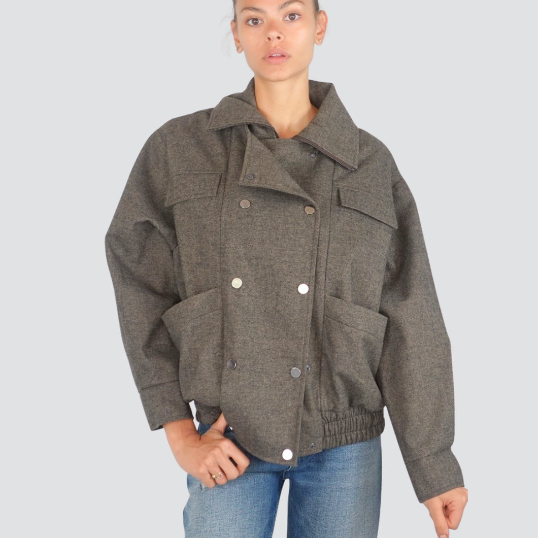 Vicolo bomber foderato spinato Art TF1518