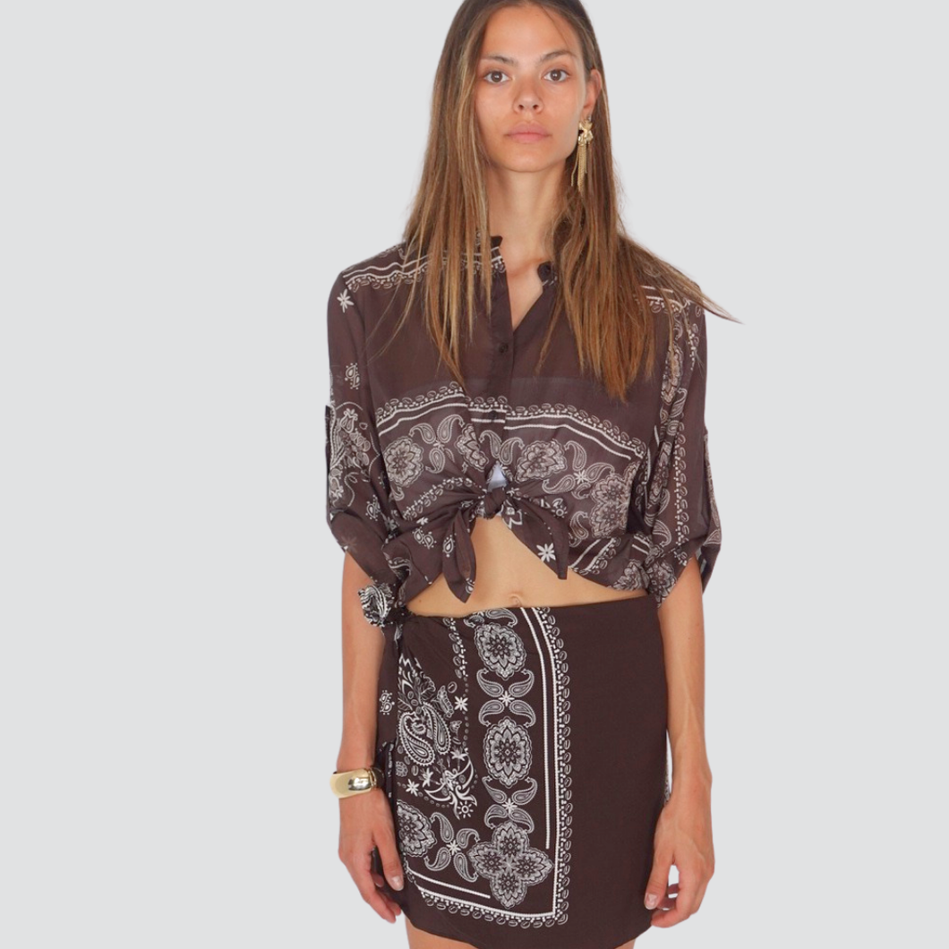 Haveone camicia coreana 100% cotone Art CMA-N434