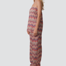 Carica l&#39;immagine nel visualizzatore di Gallery, Tensione in pantalone multicolor con elastico Art WX1228
