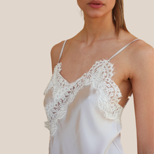 Carica l'immagine nel visualizzatore di Gallery, Dixie top burro satin pizzo Art R262A038
