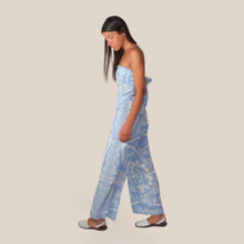 Carica l'immagine nel visualizzatore di Gallery, Tensione in pantalone palazzo elastico vita 100% viscosa Art PE260580
