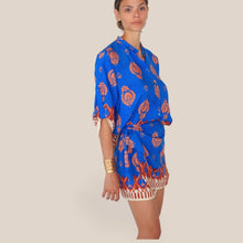 Carica l'immagine nel visualizzatore di Gallery, Haveone camicia coreana manica corta fantasia 100% viscosa Art CMA-Q431
