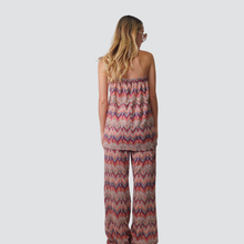 Carica l&#39;immagine nel visualizzatore di Gallery, Tensione in pantalone multicolor con elastico Art WX1228
