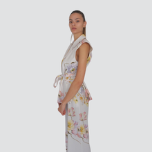 Carica l&#39;immagine nel visualizzatore di Gallery, Vicolo blazer floreale con fusciacca Art TD2268

